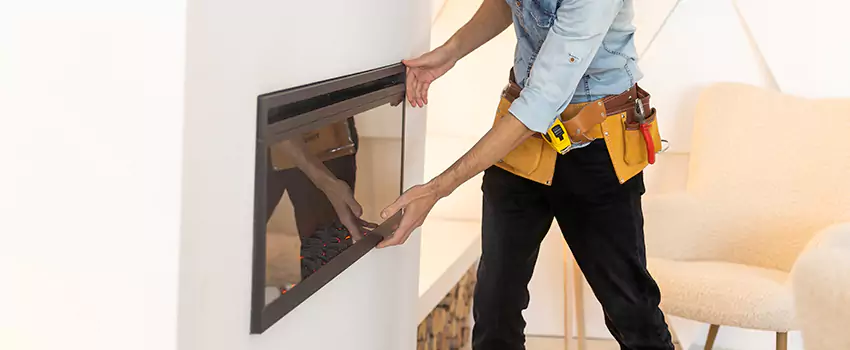 Metal Fireplace Installation in Fairview Park, Ohio