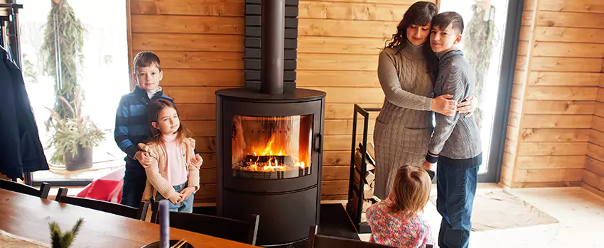 Morso Cast Iron Fireplace Insert Installation in Fairview Park, Ohio