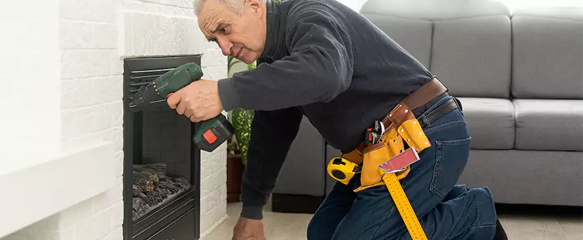 New Indoor Fireplace Installation in Fairview Park, Ohio